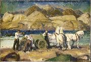 George Wesley Bellows Sand Cart oil painting on canvas